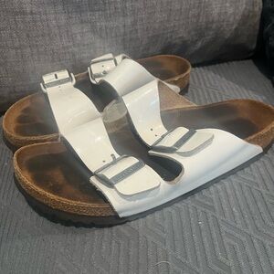 Birkenstock White Sandals